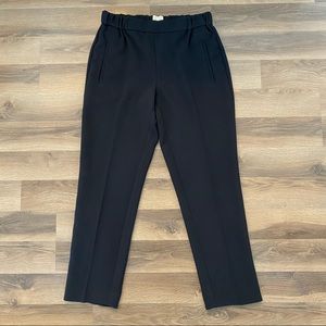 Aritzia Wilfred Black Pull On Trouser Pants